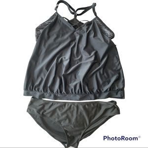 ✨BLACK TANKINI BATHING SUIT SIZE XL